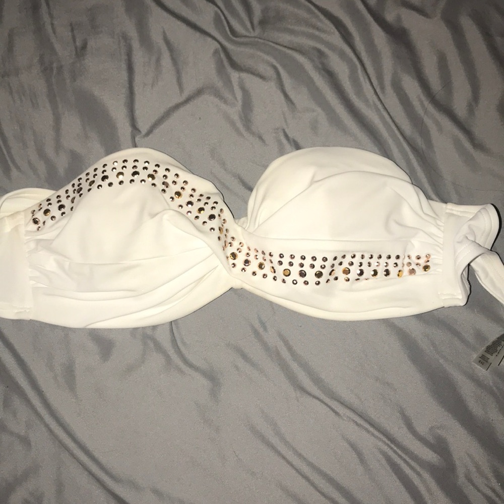 Bathing suit top. White. Victoria’s Secret